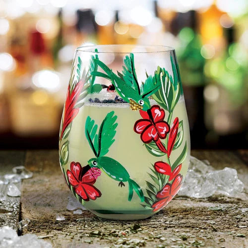 Hibiscus Glass