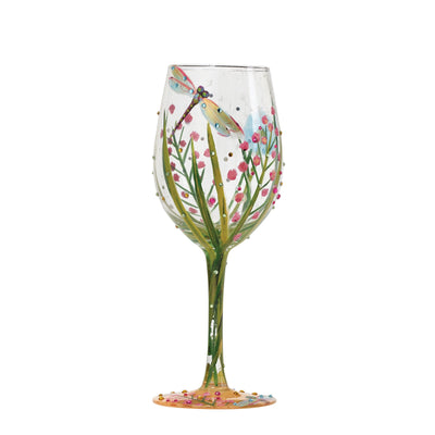 Dragonfly Wine Glass by Lolita