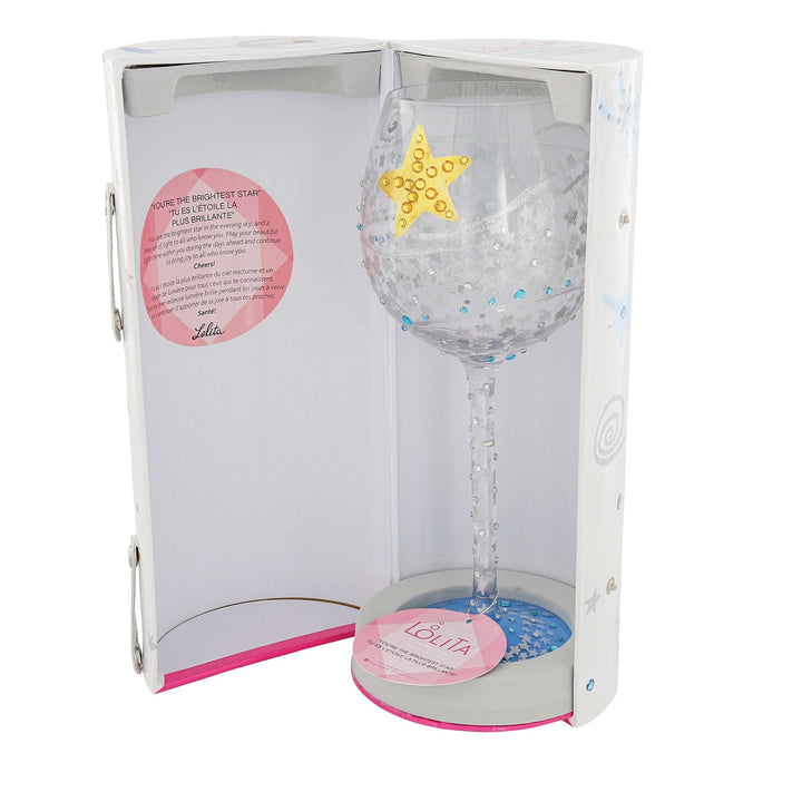 You're the Brightest Star Superbling Glass by Lolita