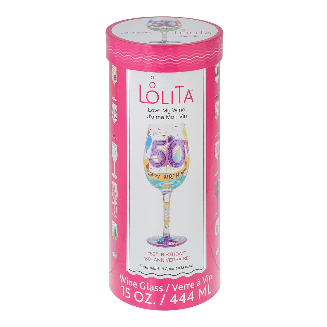 Le verre à vin Lolita 50 n'est qu'un numéro - Ria's Gift Shop Le verre à vin Lolita 50 n'est qu'un numéro - Ria's Gift Shop