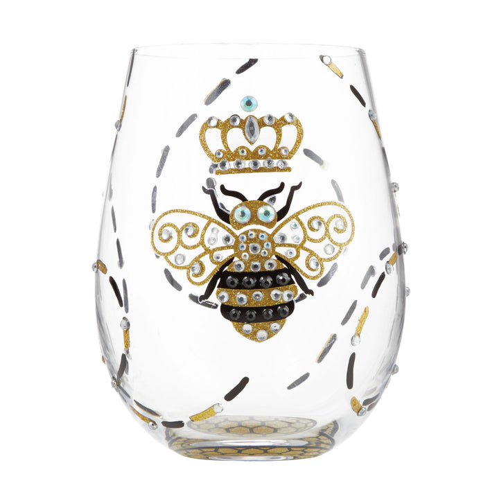 Queen Bee Stemless Glass by Lolita