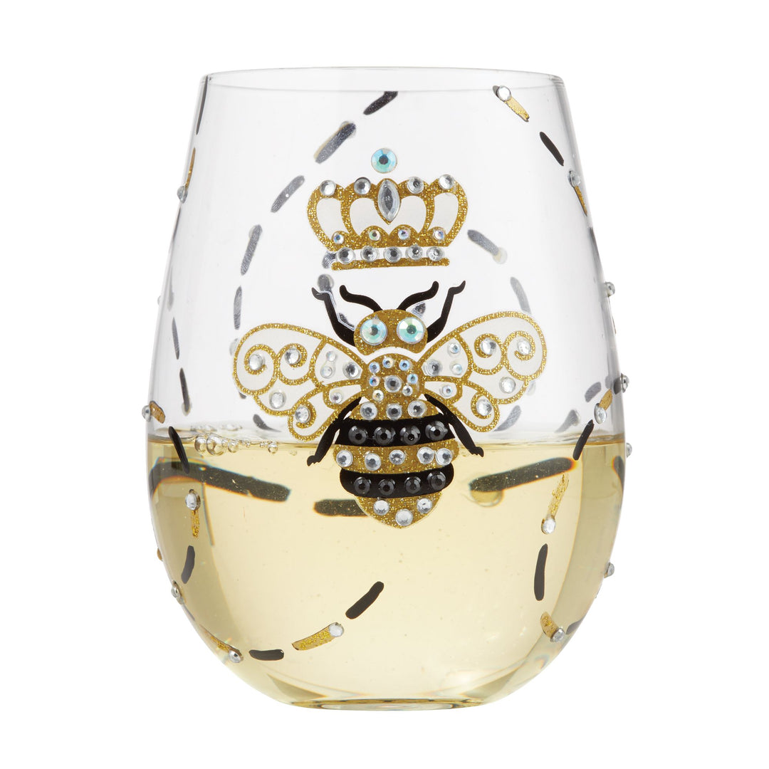Queen Bee Stemless Glass by Lolita