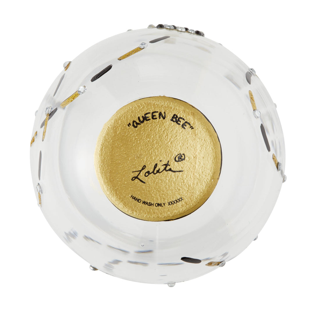 Queen Bee Stemless Glass by Lolita