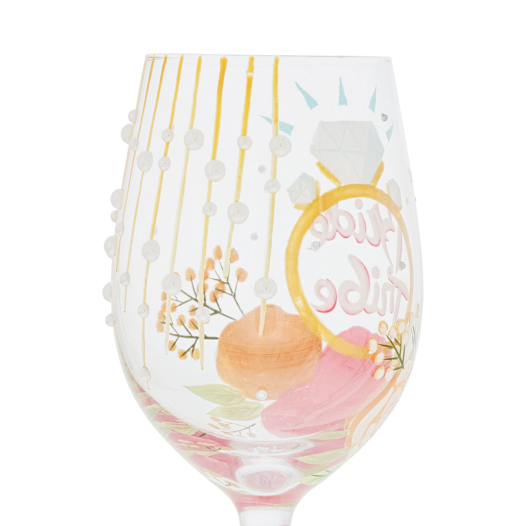 Bride Tribe Wine Glass by Lolita