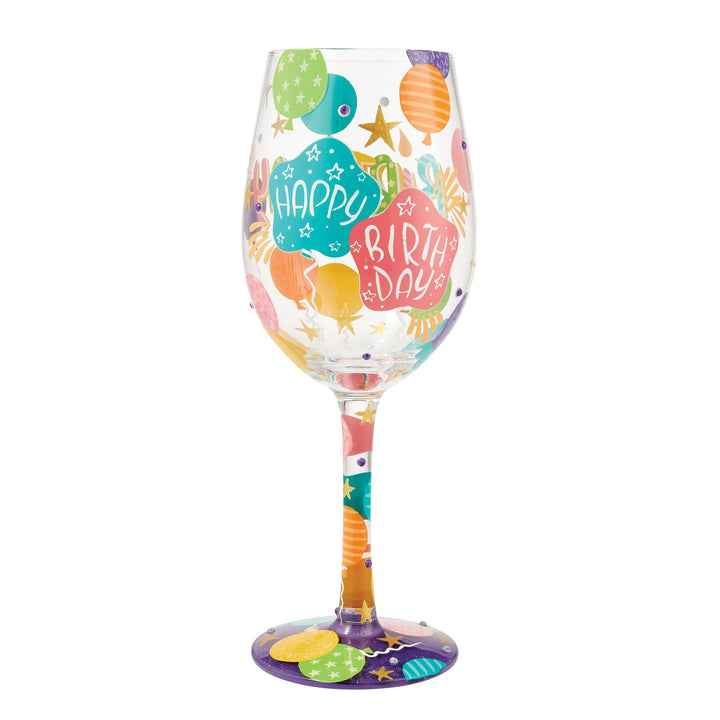 Birthday Girl Wine Glass by Lolita