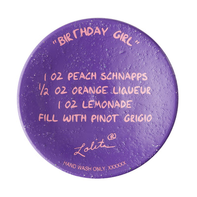 Birthday Girl Wine Glass by Lolita