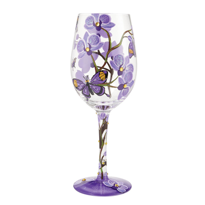 Butterfly Jubilee Wine Glass by Lolita