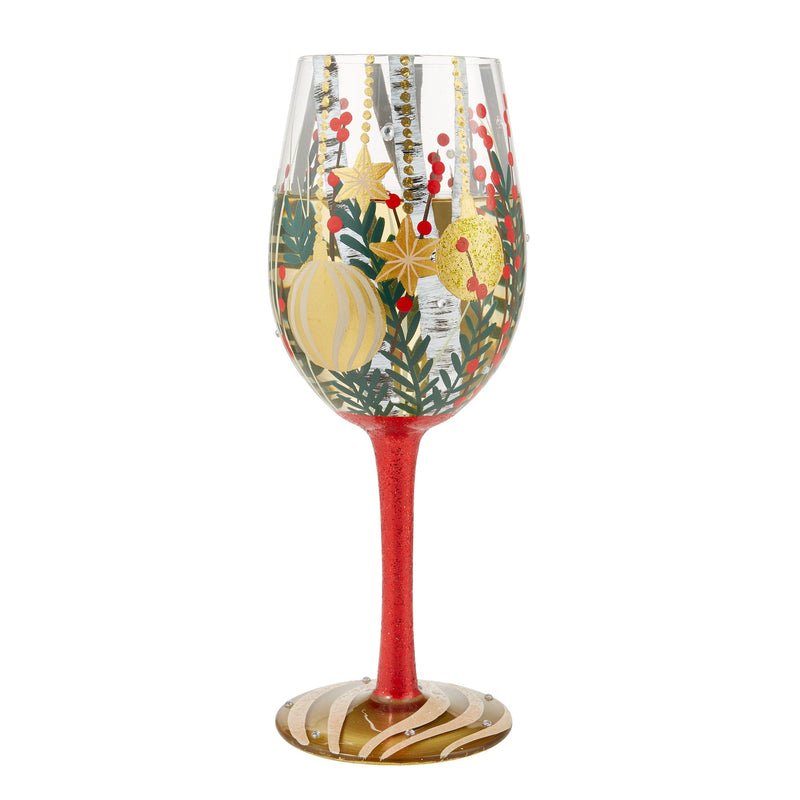 Visions of Birch Wine Glass by Lolita