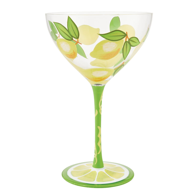 Lemon Drop Cocktail Glass by Lolita
