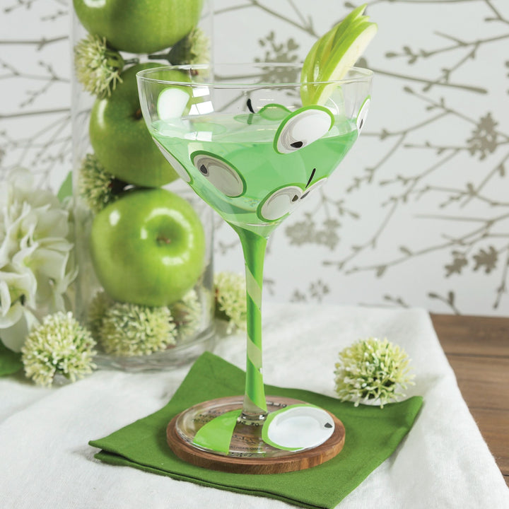 Appletini Cocktail Glass by Lolita