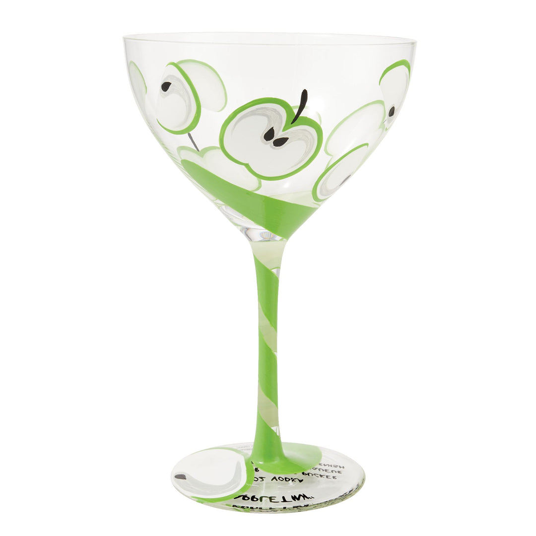 Appletini Cocktail Glass by Lolita