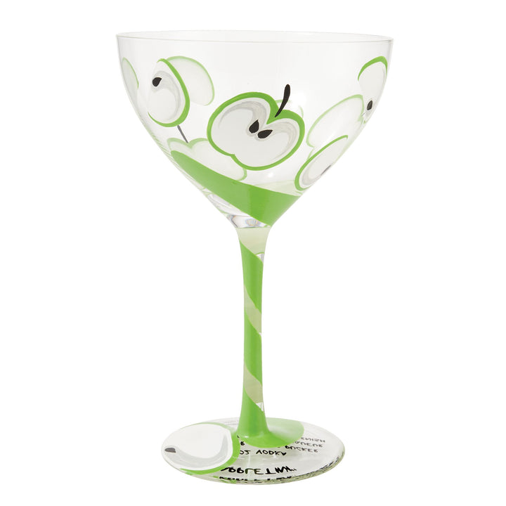 Appletini Cocktail Glass by Lolita