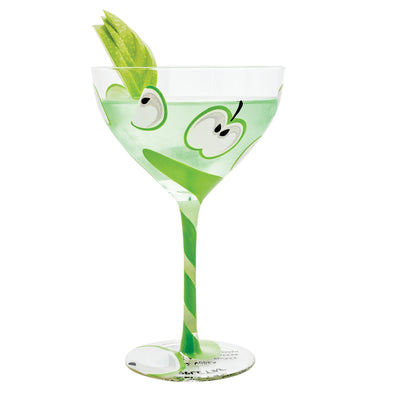 Appletini Cocktail Glass by Lolita