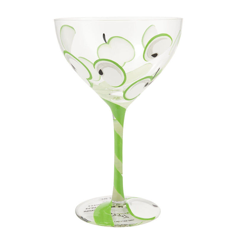 Appletini Cocktail Glass by Lolita