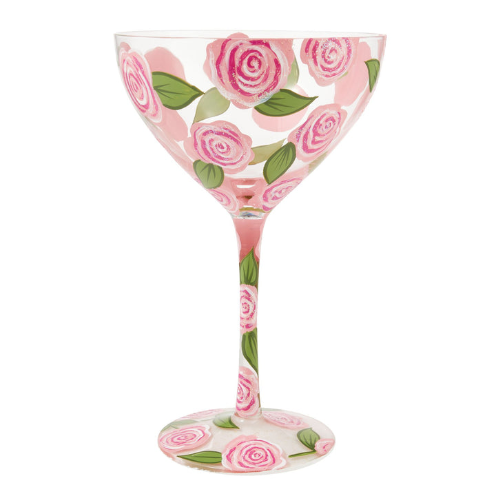 Vodka Rose Punch Cocktail Glass by Lolita