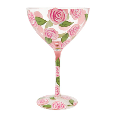 Vodka Rose Punch Cocktail Glass by Lolita