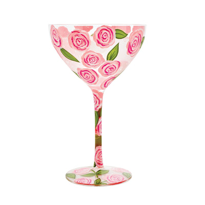 Vodka Rose Punch Cocktail Glass by Lolita