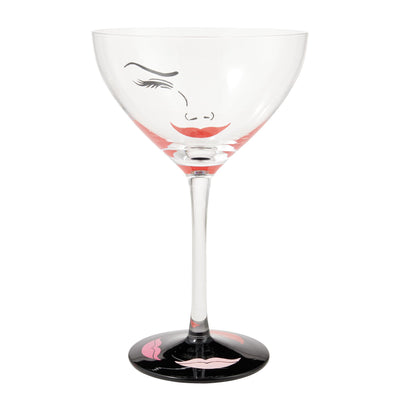 Flirtini Cocktail Glass by Lolita