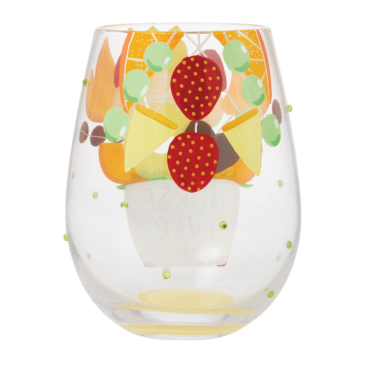 Best Nurse Ever Stemless Wine Glass by Lolita