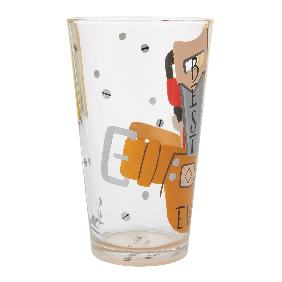Best Dad Ever Beer Glass by Lolita