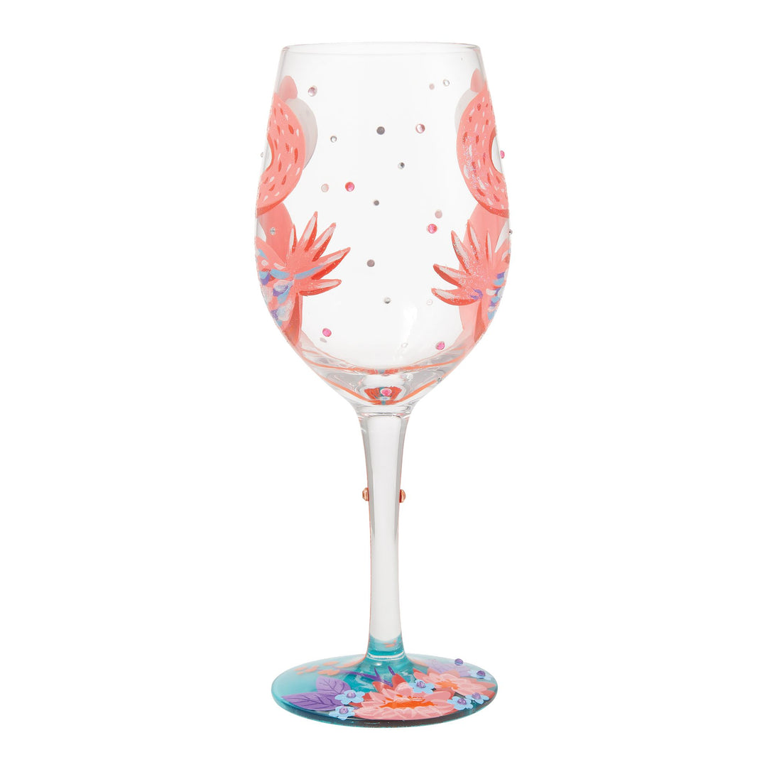 Fabulous Flamingos Wine Glass Designs by Lolita