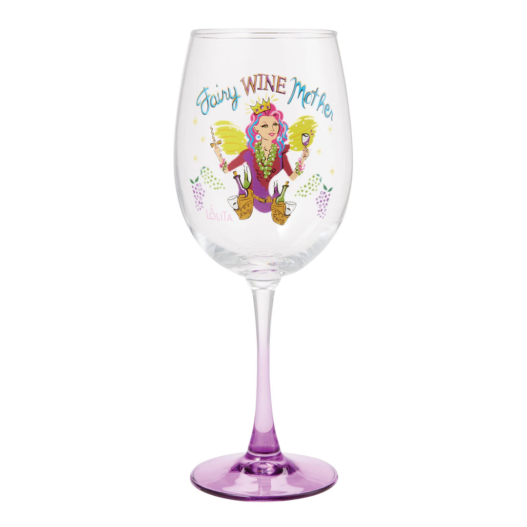 Fairy Wine Mother Wine Glass