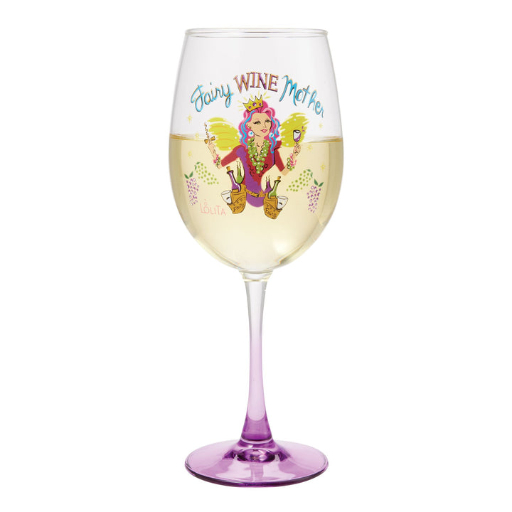 Fairy Wine Mother Wine Glass