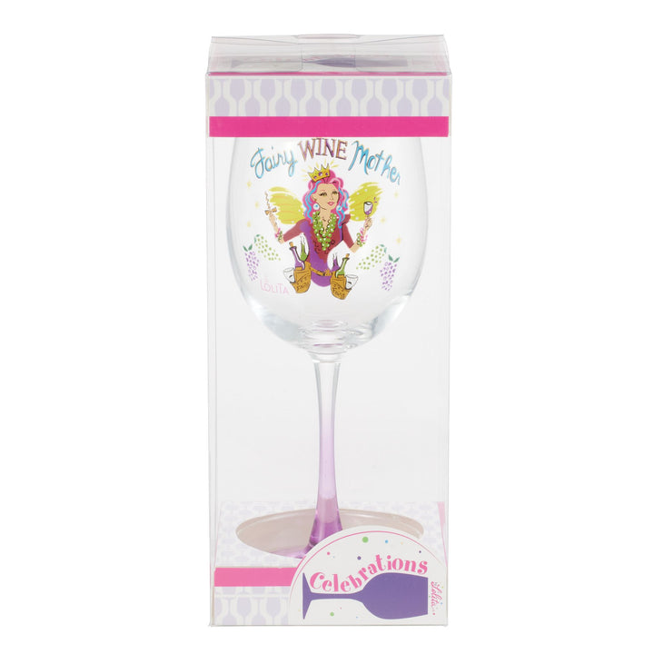 Fairy Wine Mother Wine Glass