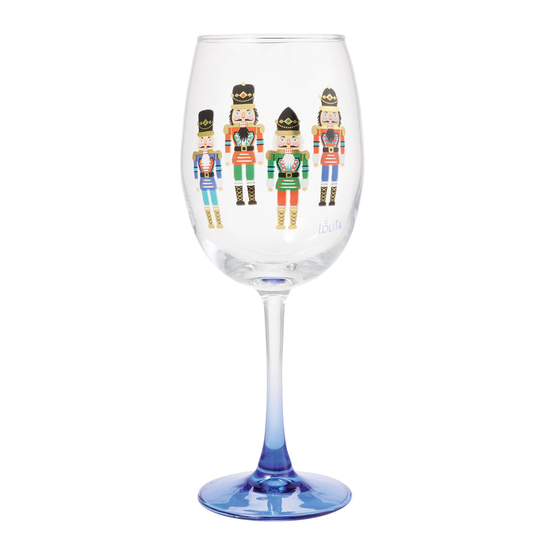 Nutcracker Wine Glass