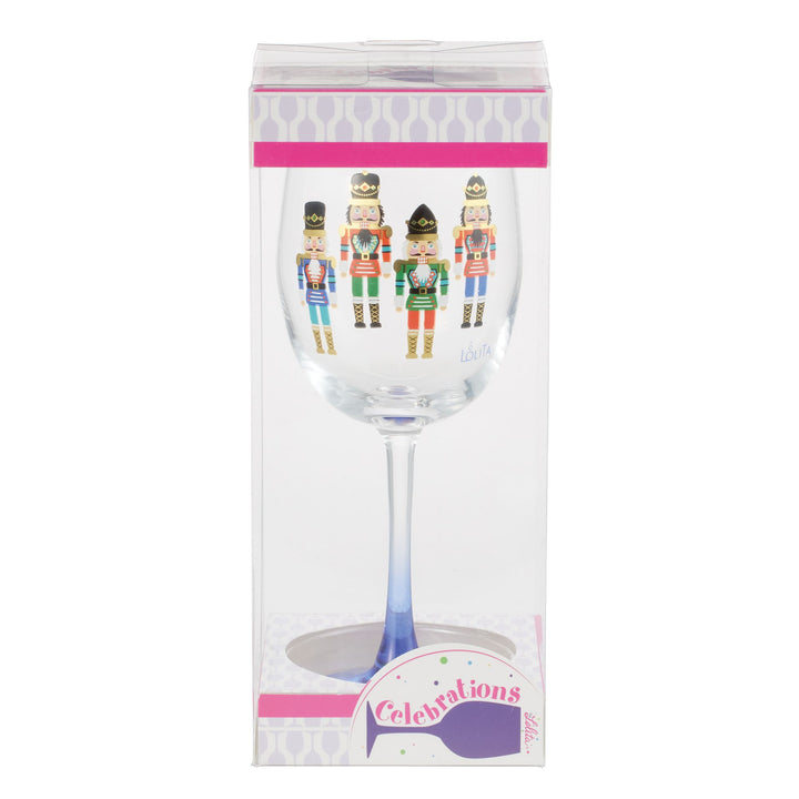 Nutcracker Wine Glass
