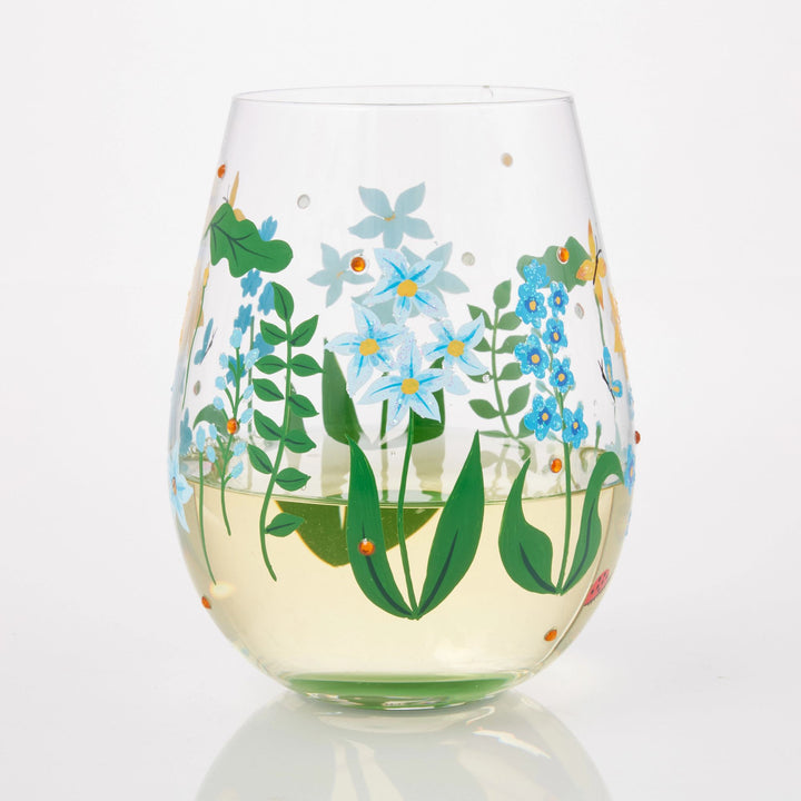 Floral Fields Stemless Glass