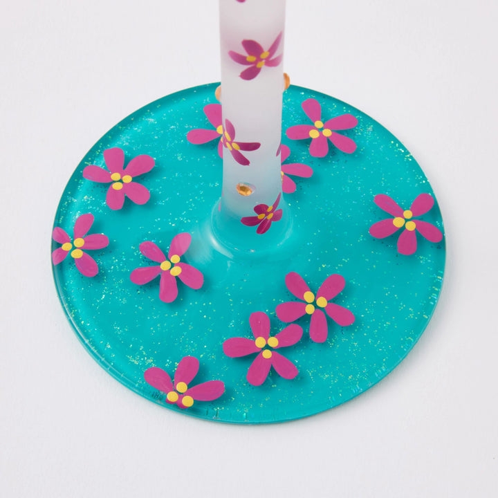 Dance of the Dragonflies Wine Glass