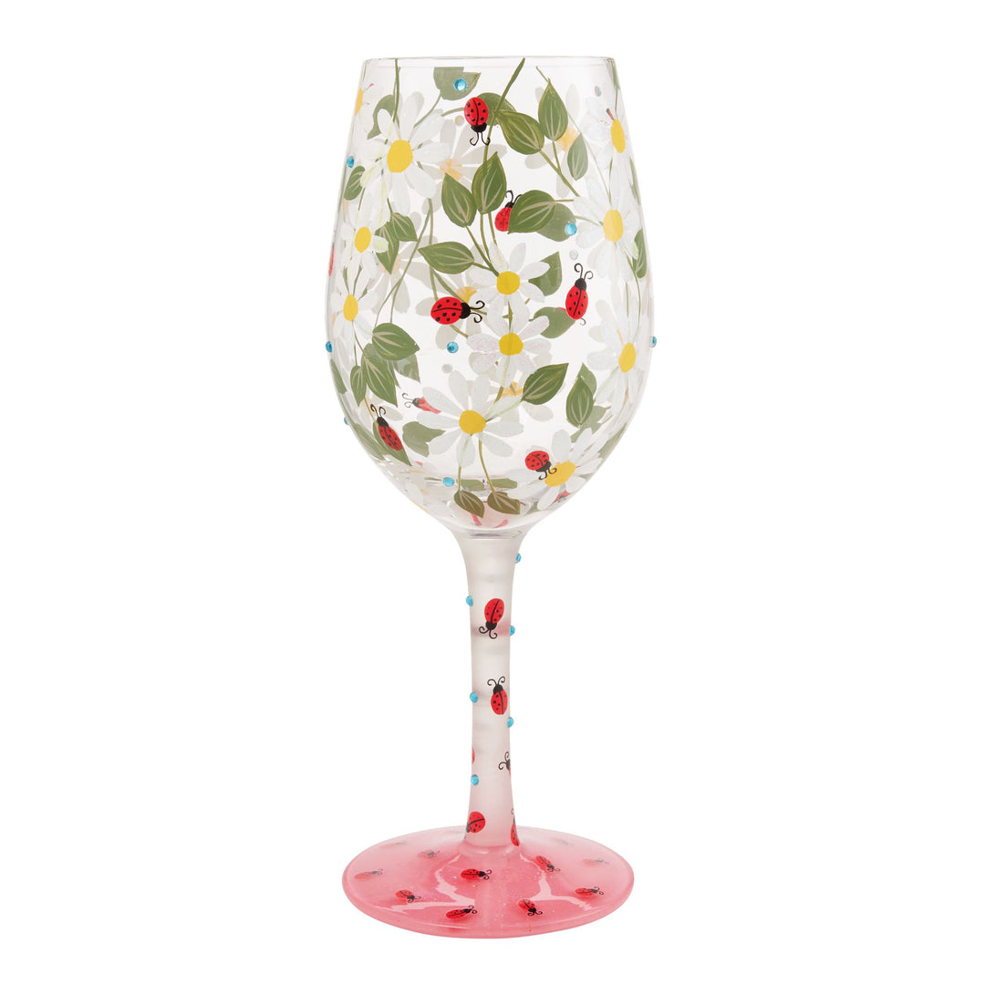 Ladybird Wine Glass