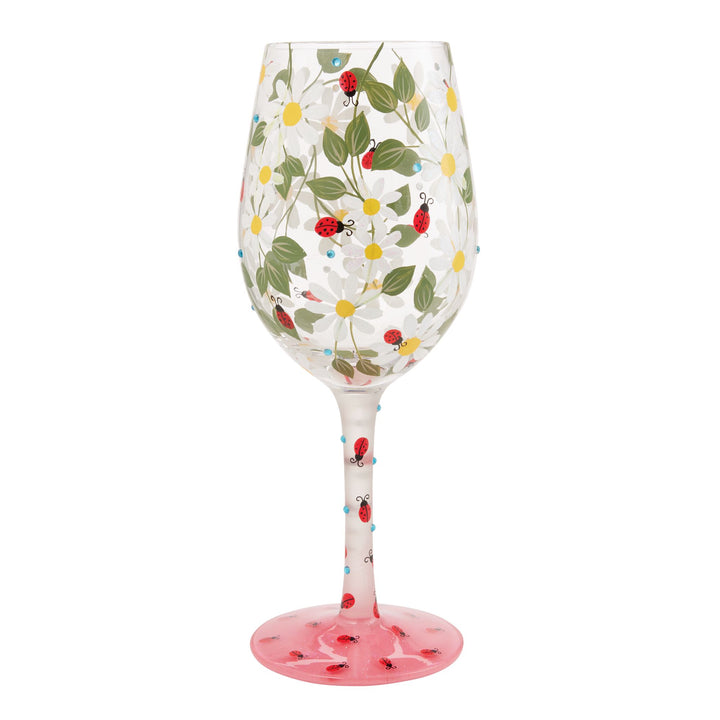 Ladybird Wine Glass