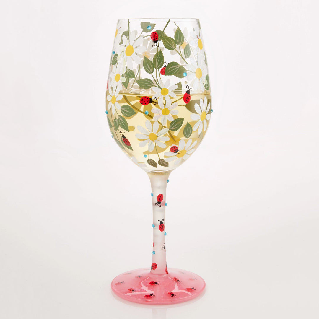 Ladybird Wine Glass