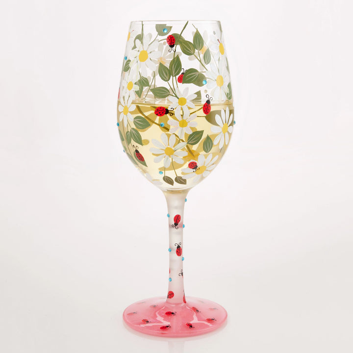 Ladybird Wine Glass