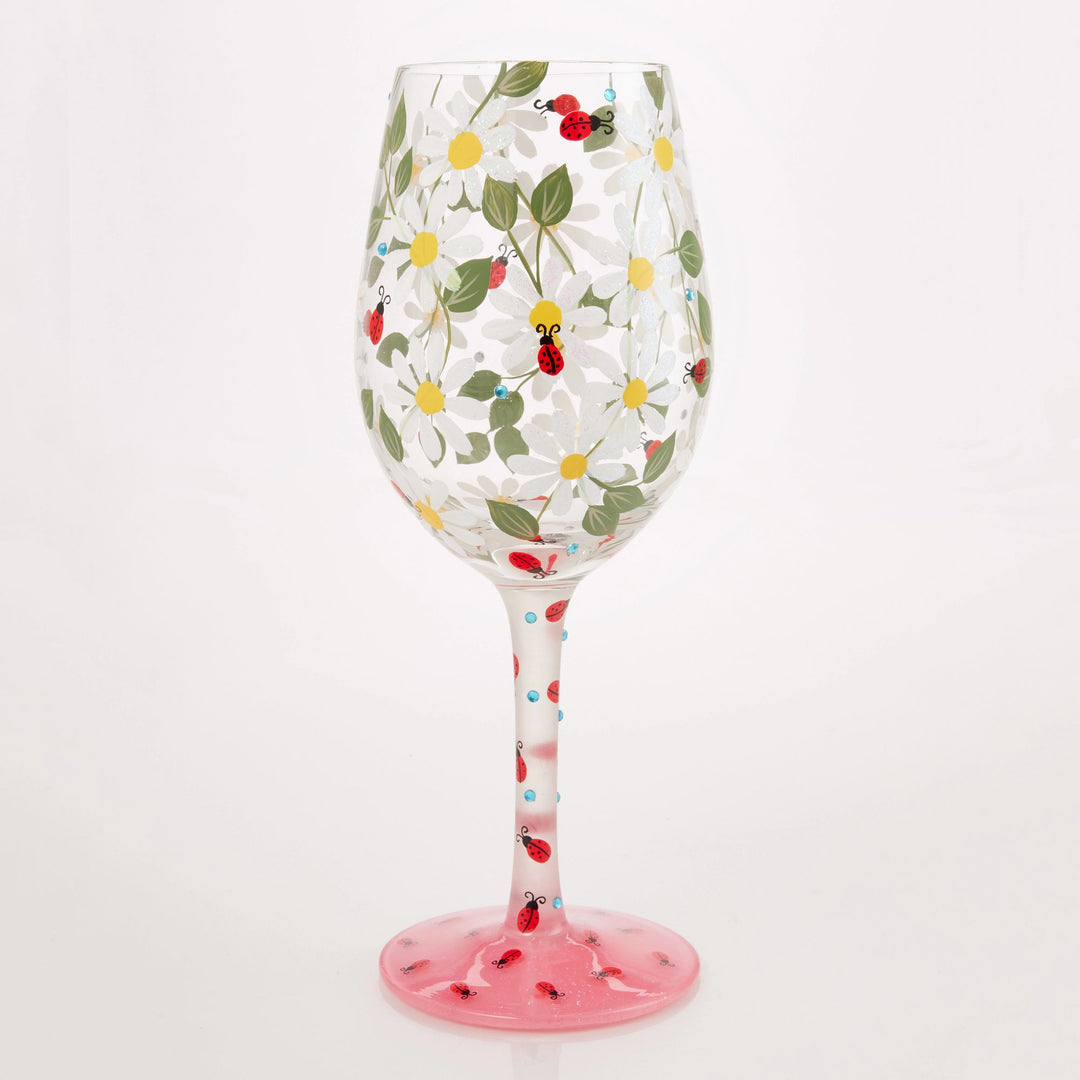 Ladybird Wine Glass