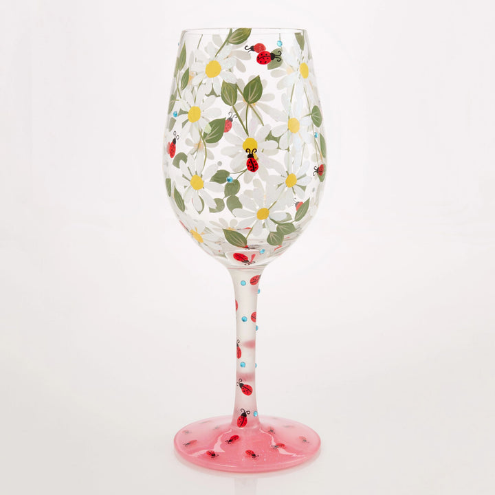 Ladybird Wine Glass