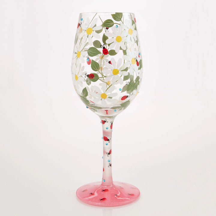 Ladybird Wine Glass
