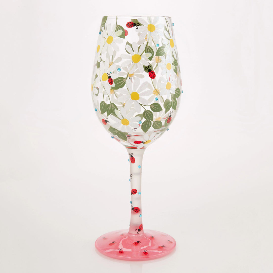 Ladybird Wine Glass