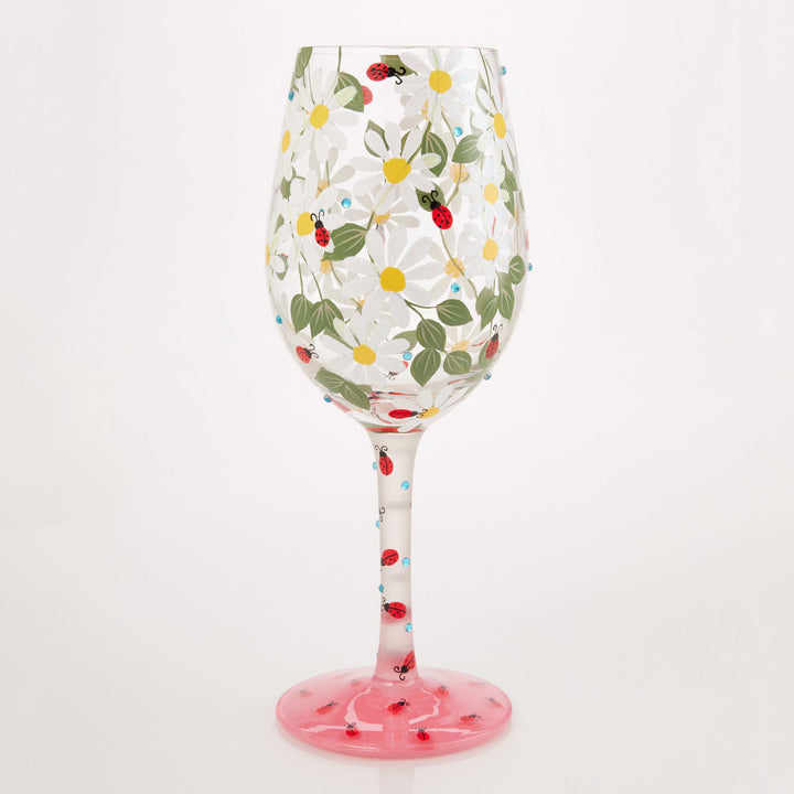 Ladybird Wine Glass