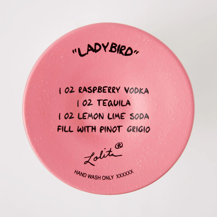 Ladybird Wine Glass