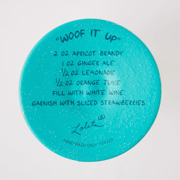Woof it Up Wine Glass