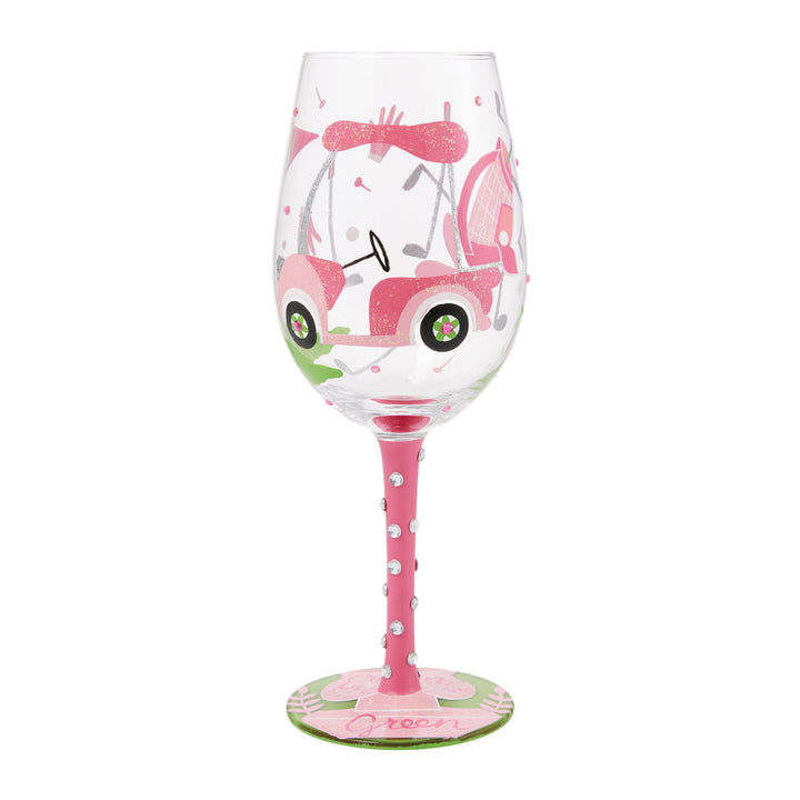 Queen of the Green Wine Glass