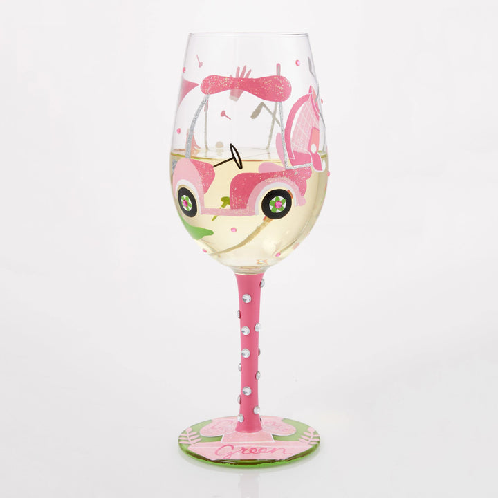 Queen of the Green Wine Glass
