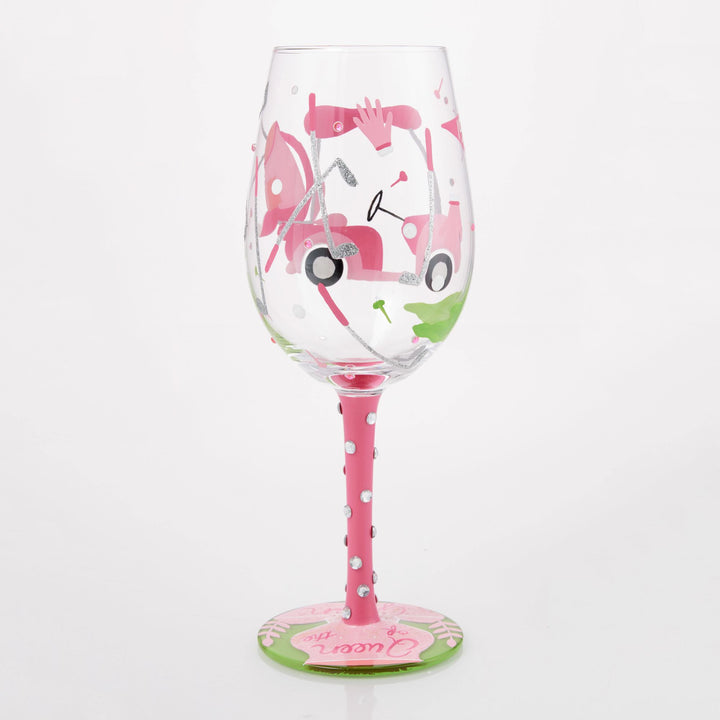 Queen of the Green Wine Glass