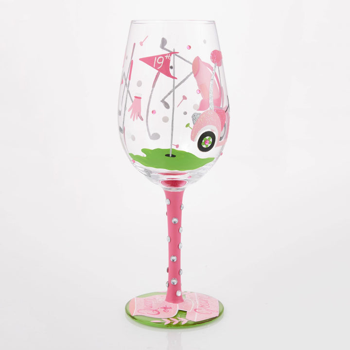 Queen of the Green Wine Glass