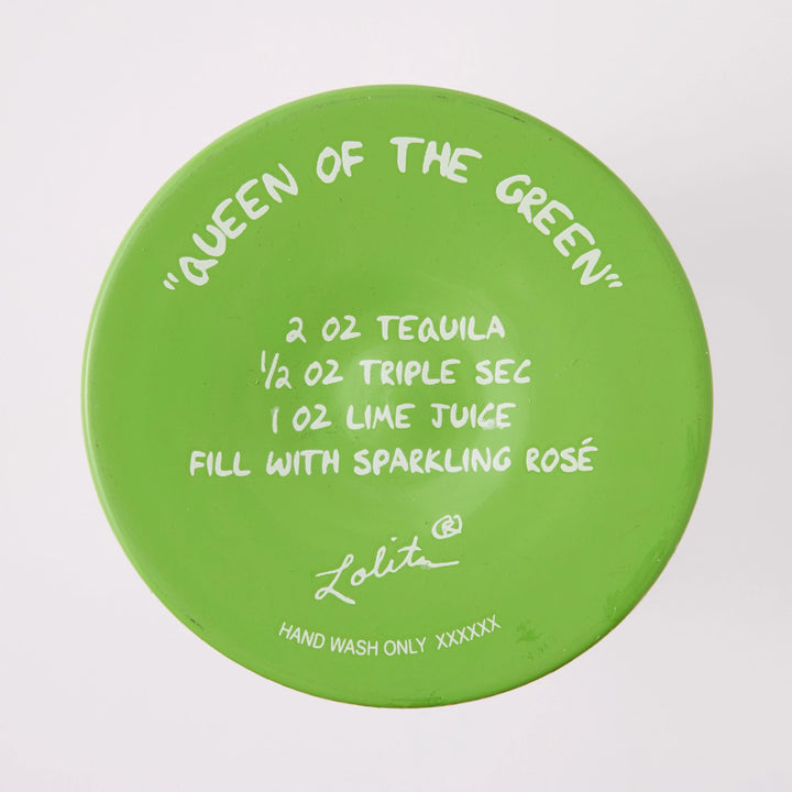 Queen of the Green Wine Glass