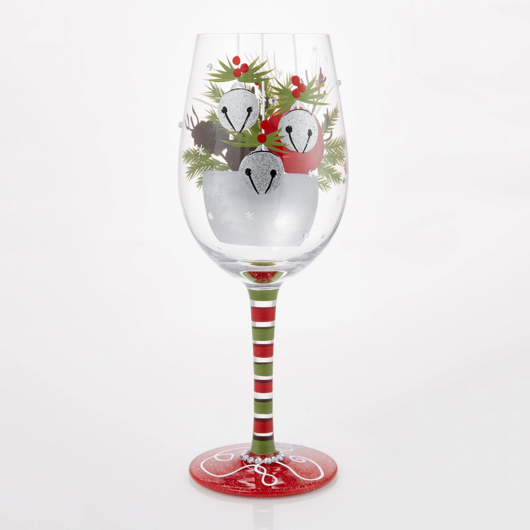 Best Christmas Ever Wine Glass