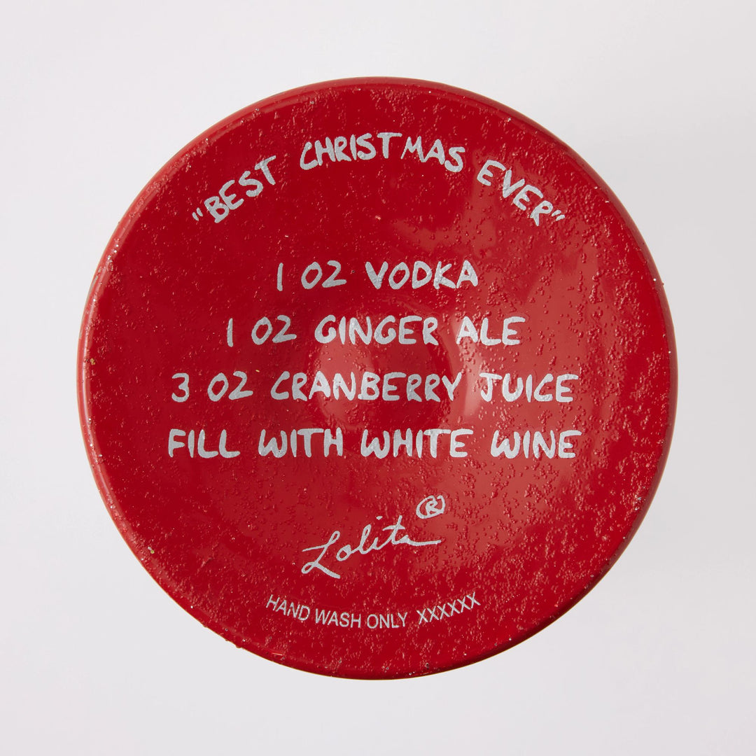 Best Christmas Ever Wine Glass